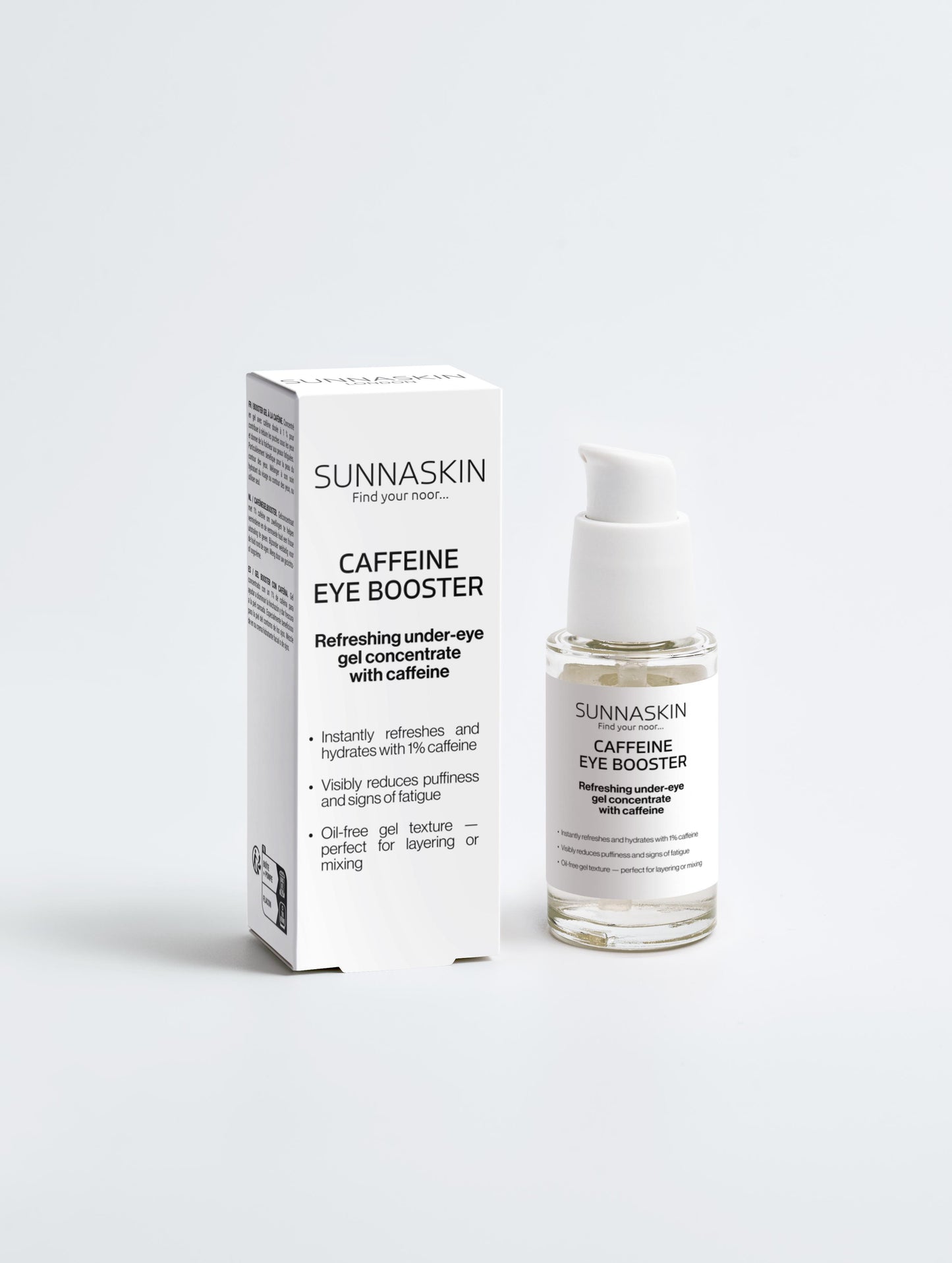 Caffeine Eye Booster - Find Your Noor | Sunnaskin