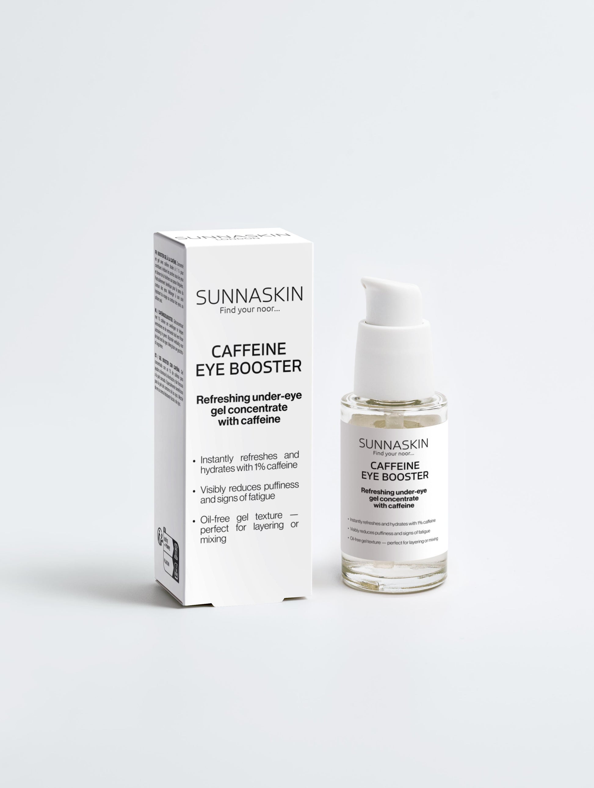 Caffeine Eye Booster - Find Your Noor | Sunnaskin