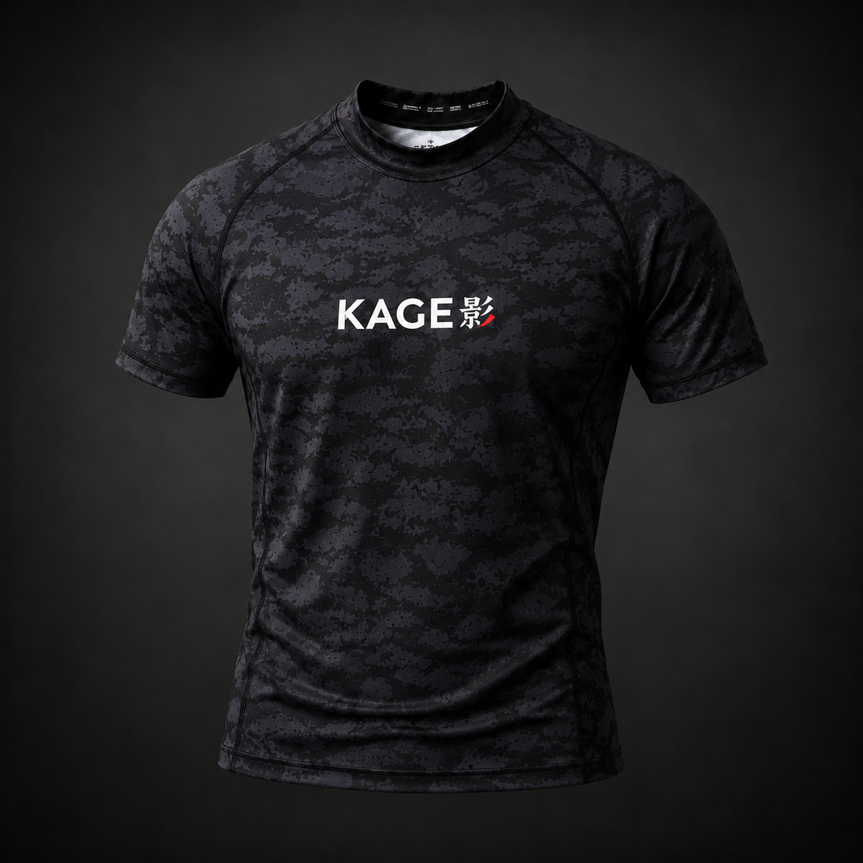 KAGE short sleeve rash guard for mma & no-gi