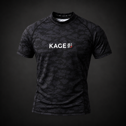 KAGE short sleeve rash guard for mma & no-gi