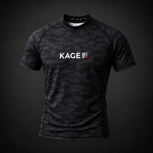 KAGE short sleeve rash guard for mma & no-gi