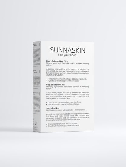 3-Step Overnight Noor Restore Set | Sunnaskin